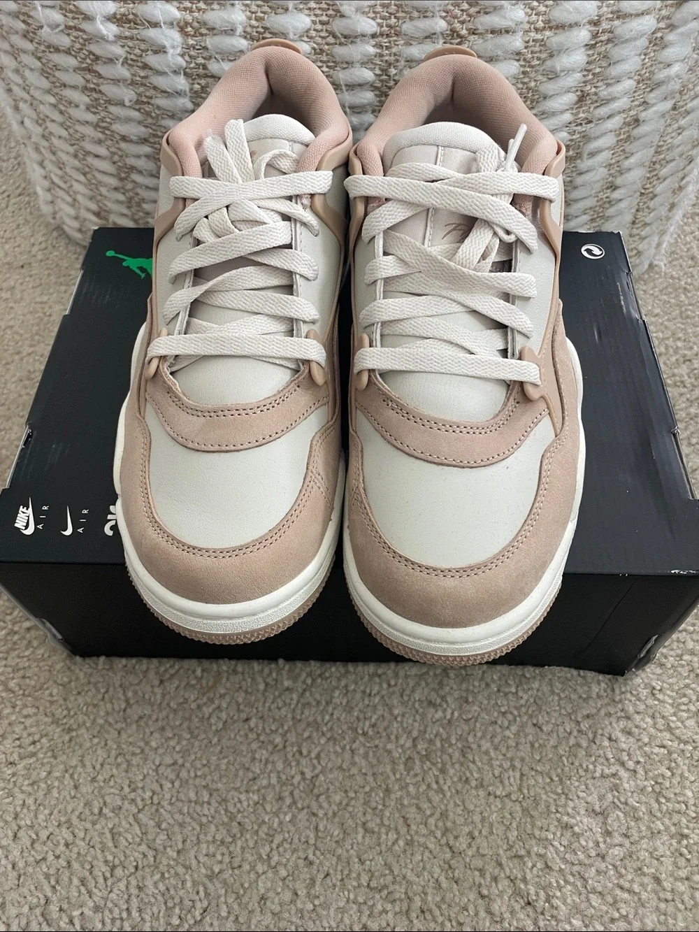 Nike Air Jordan 4 RM Hemp Light Orewood Brown FQ7940-202 Women's Size 8.5 NEW